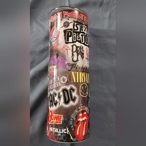 Unique Slender Travel Cup 20 Ounces About 8 1/2 Inches Tall With Lid